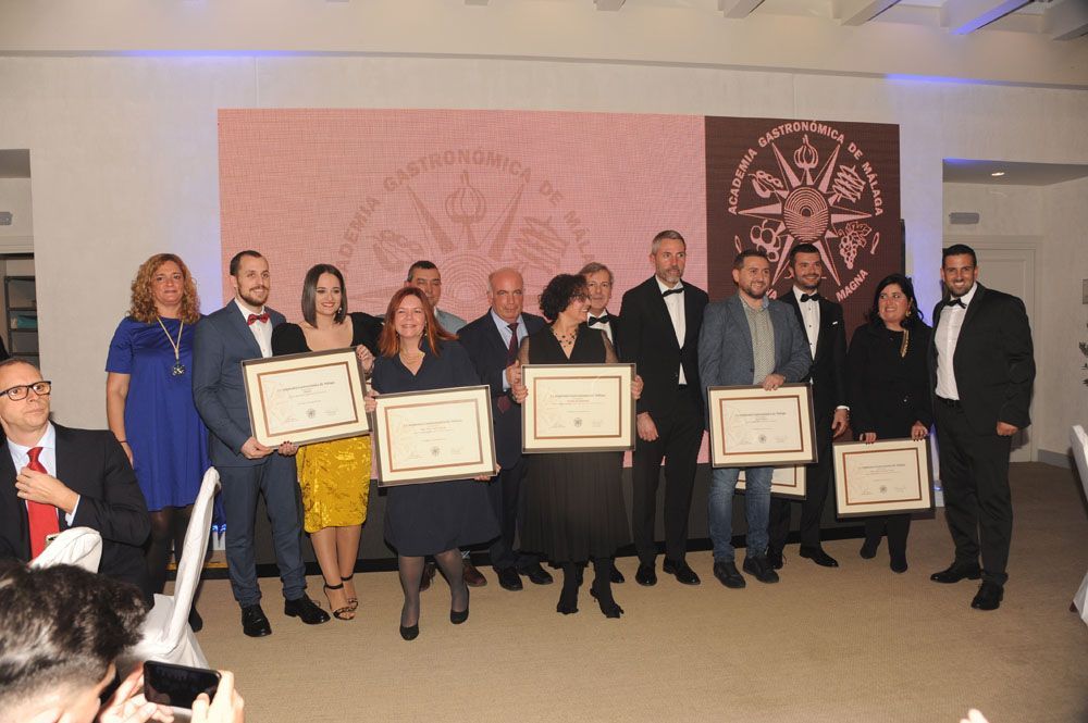 La Academia Gastronómica  de Málaga entrega sus premios 2019