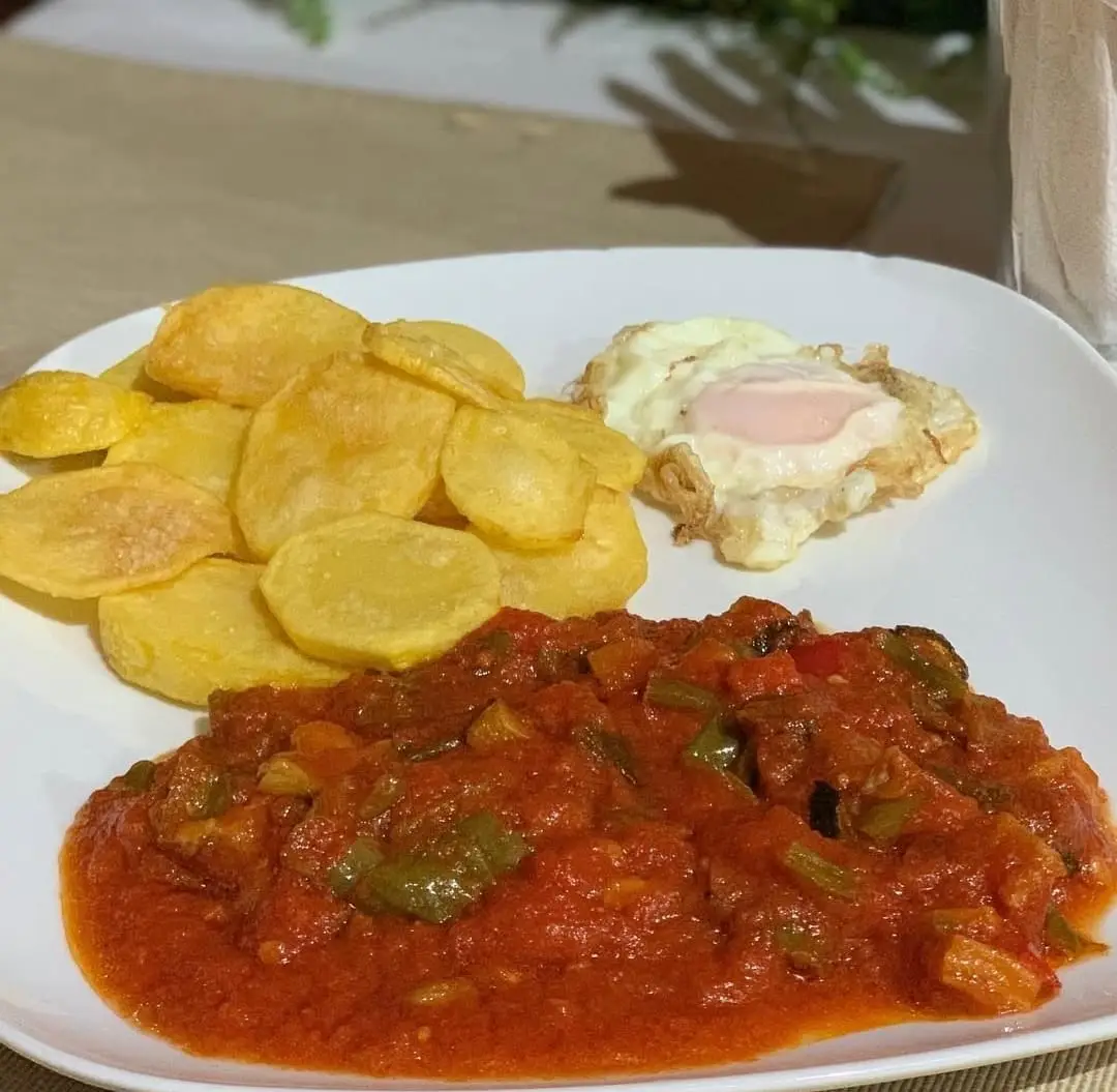 Rincon Catedral pisto huevos patatas