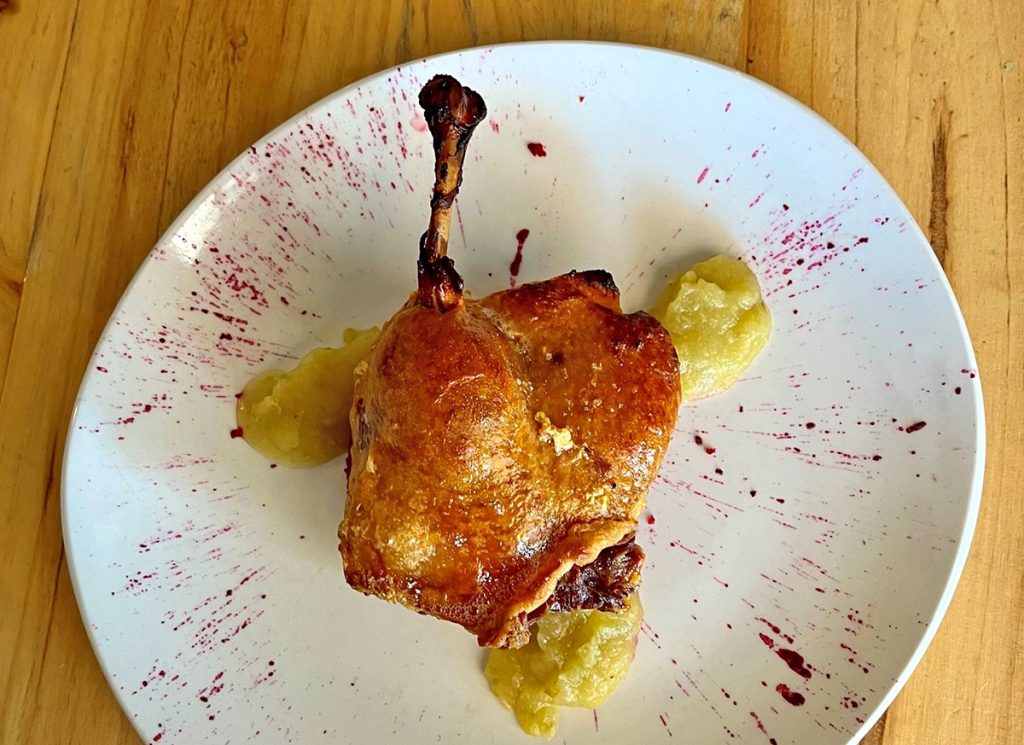 platero gaucin confit pato