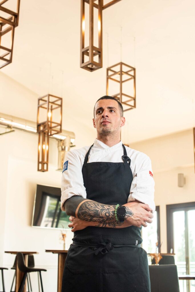 Pablo Vega, chef del equipo del restaurante menade