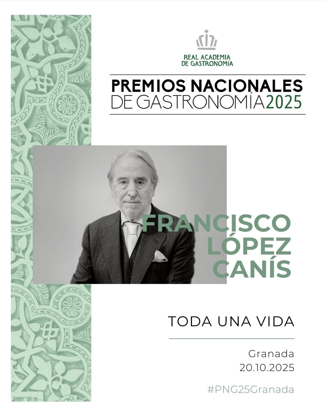 FrancisoLopezCanis premio gastronomia
