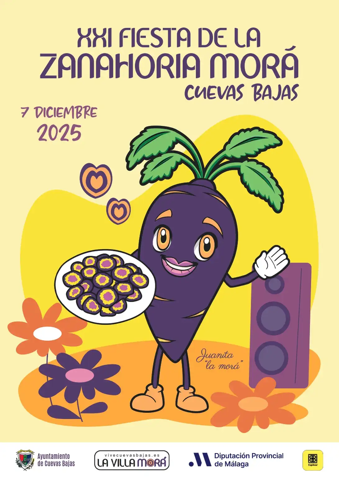 fiesta zanahoria mora 2025