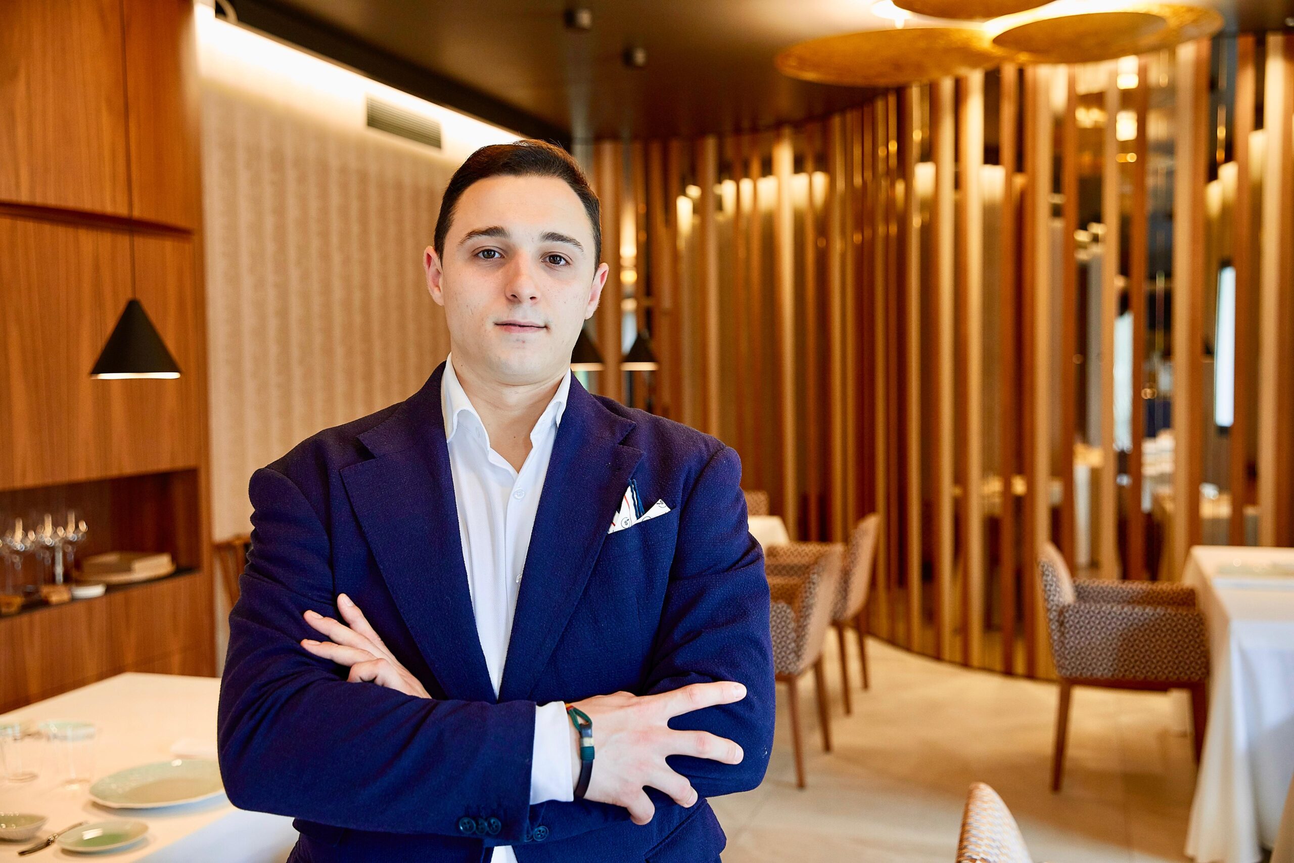 ALberto Martin Jefe de sala de Skina Restaurante