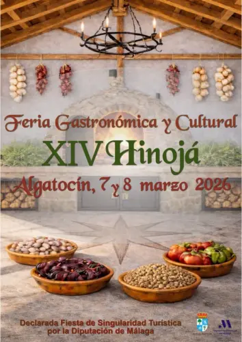 Hinoja algatocin fiesta cartel