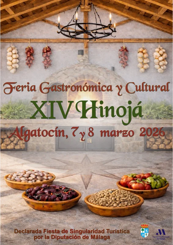 Hinoja algatocin fiesta cartel