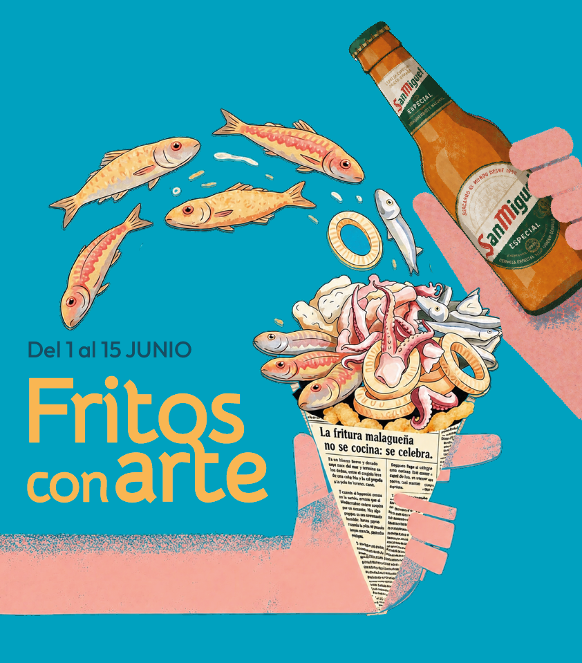 fritos con arte web cartel